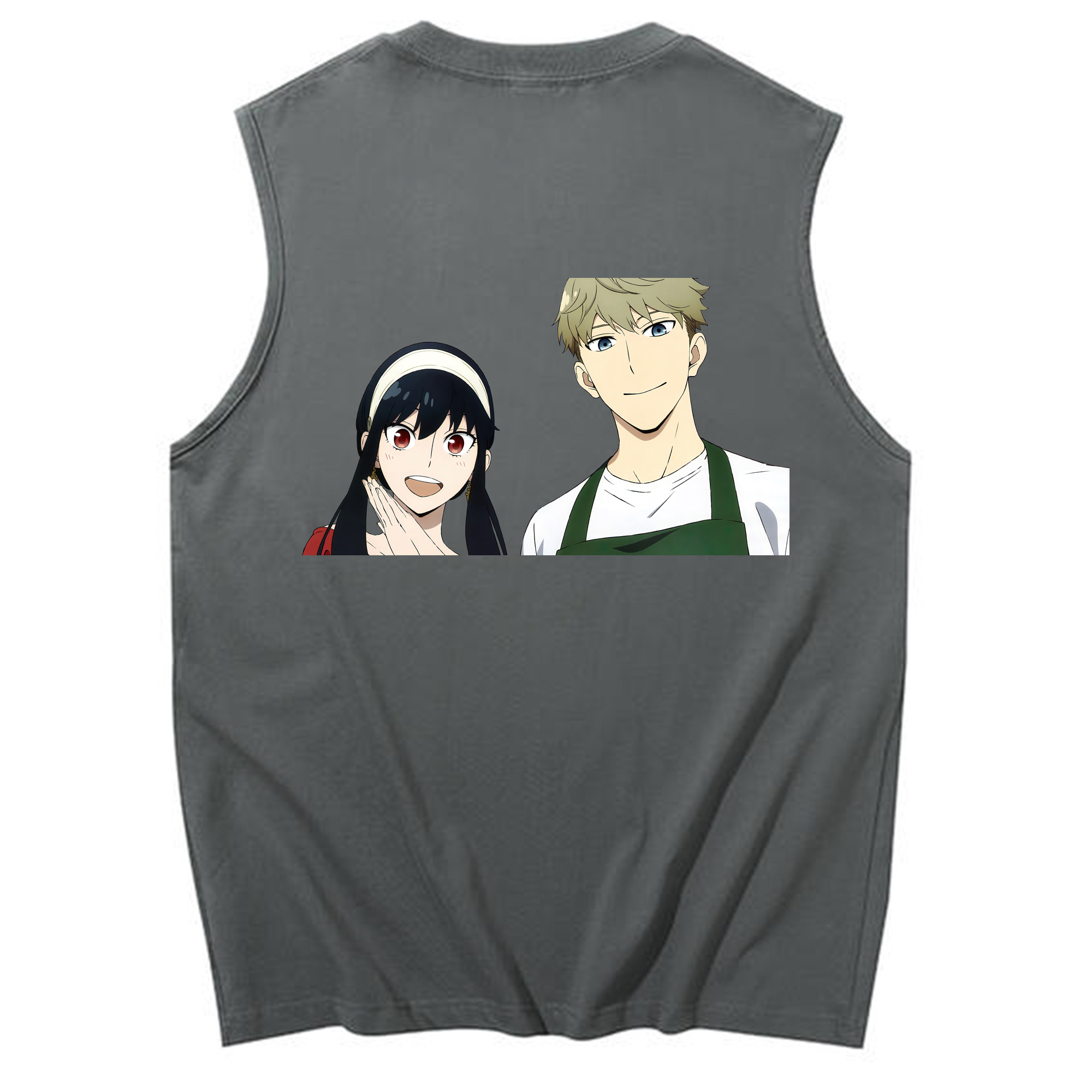 （画像用） SPY×FAMILY间谍家家酒 コットン100％タンクトップ（背面プリント）